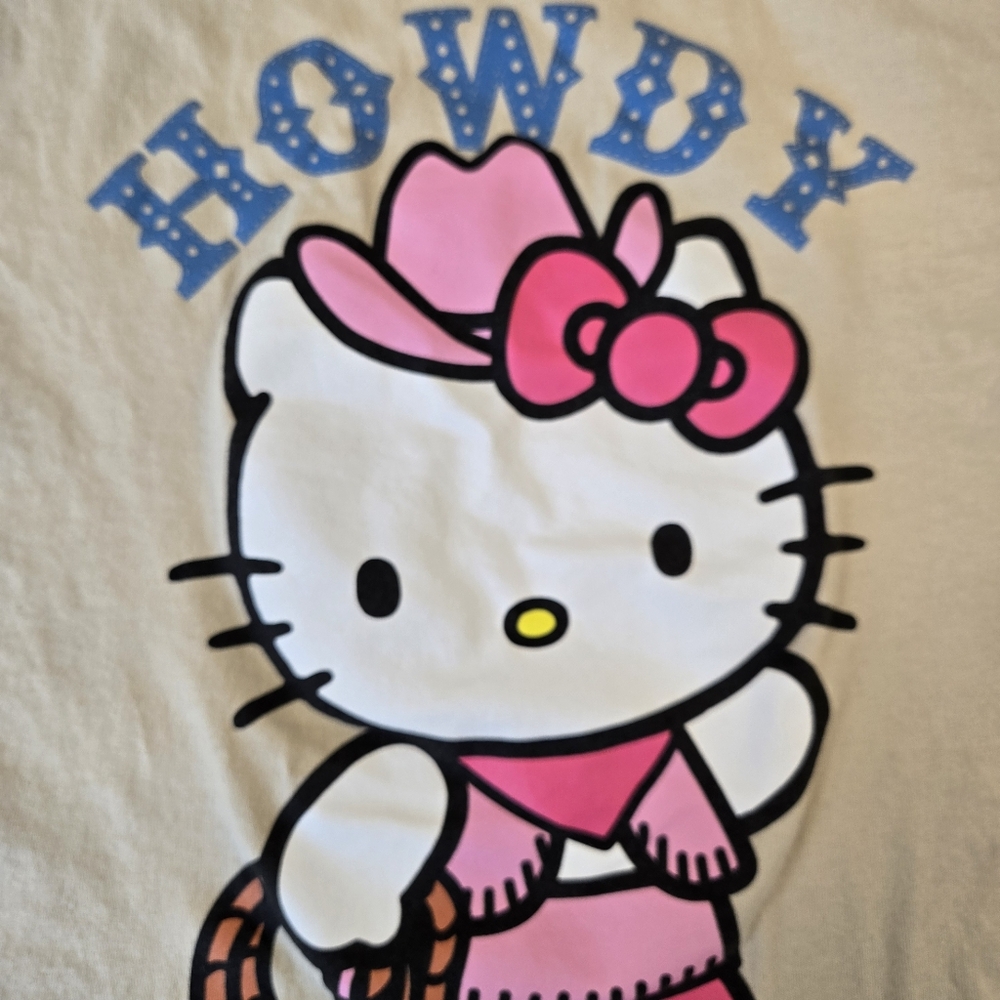 2 Graphic Tees Western Hello Kitty 2X - Picture 8 of 15